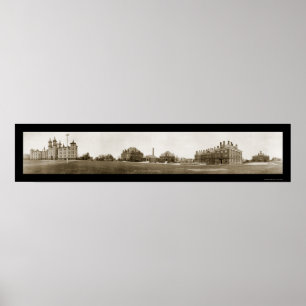 Worcester Academy MA Photo 1910 Poster