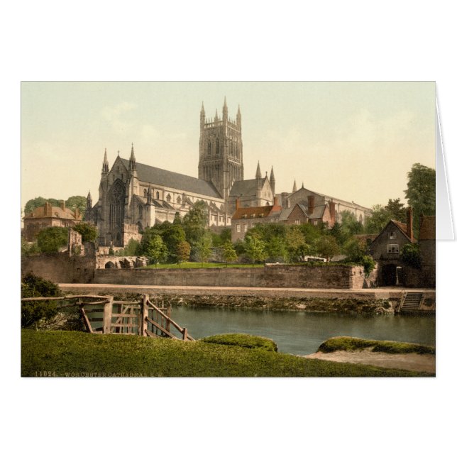 Worcester Cathedral II, Worcestershire, England (Front Horizontal)
