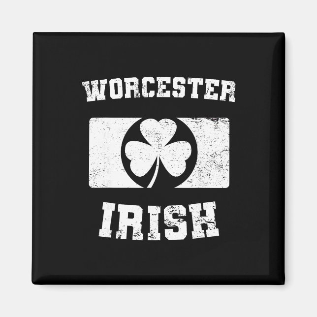 Worcester Irish Design St Patricks Day Parade Worc Magnet (Front)
