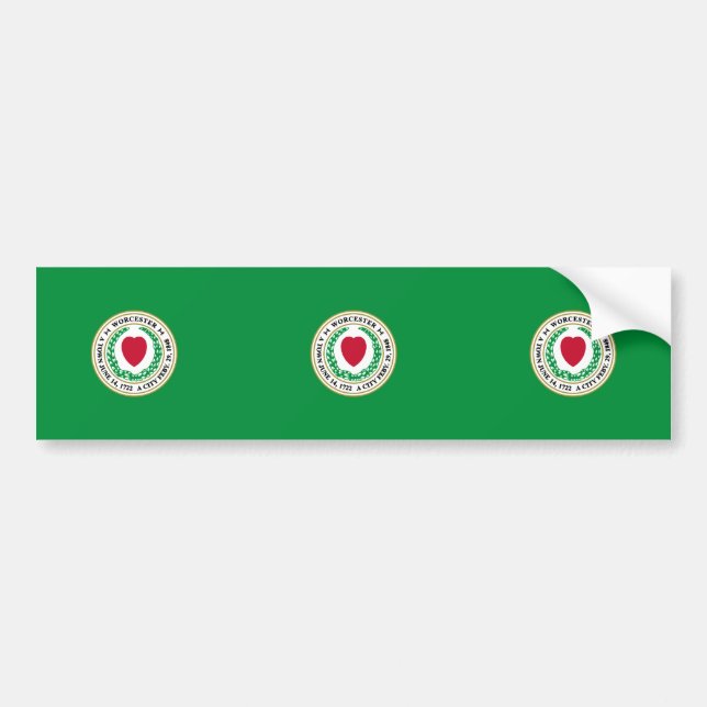 Worcester, Massachusetts, United States Bumper Sticker (Front)