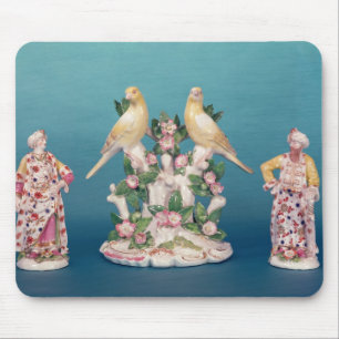 Worcester of Turk and his companion with birds Mouse Pad