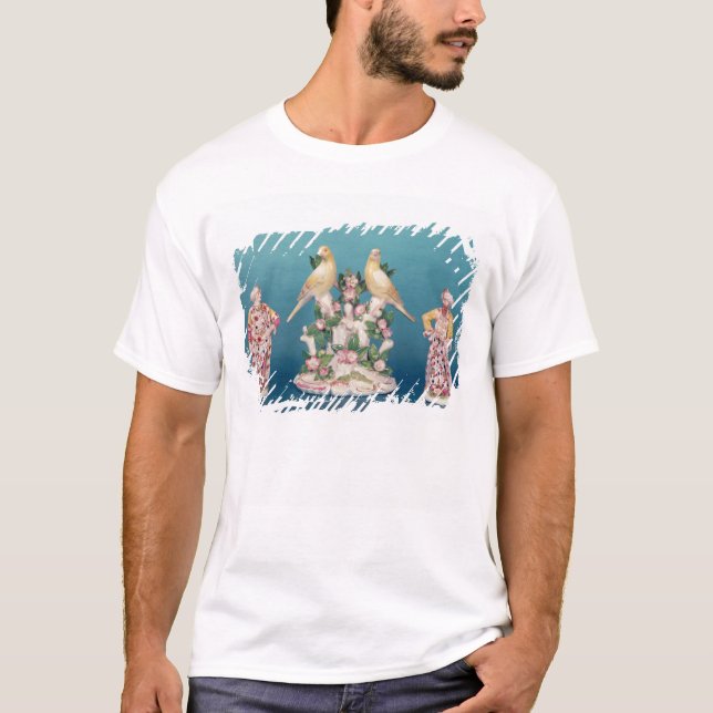 Worcester of Turk and his companion with birds T-Shirt (Front)