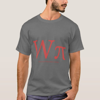 Worcester Polytechnic Institute WPI Pi Symbol T-Shirt