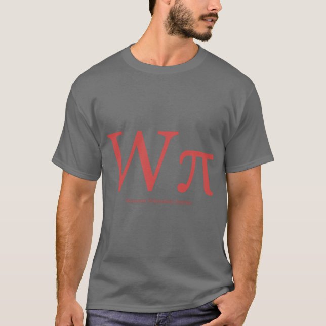 Worcester Polytechnic Institute WPI Pi Symbol T-Shirt (Front)
