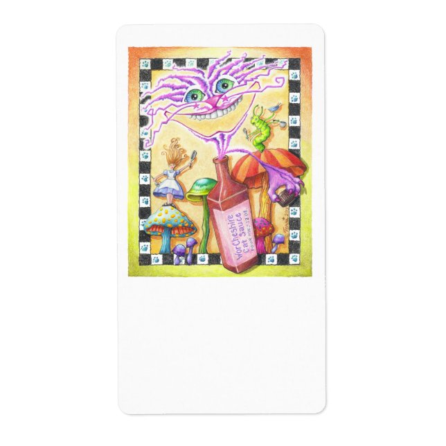WorCheshire Cat Labels (Front)
