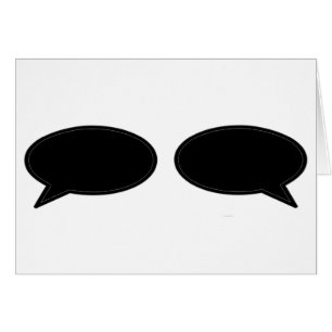 Word Bubble Left Right Black The MUSEUM Zazzle Gif