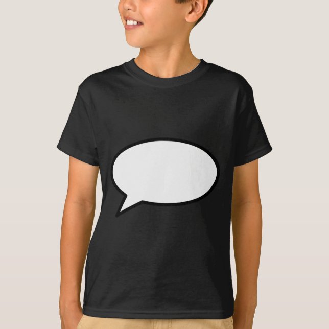 Word Bubble Left The MUSEUM Zazzle Gifts T-Shirt (Front)