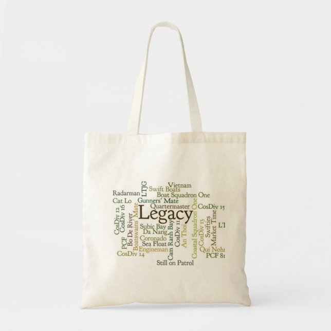 Word Cloud Tote Bag (Front)