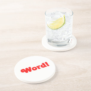 Word! Coaster