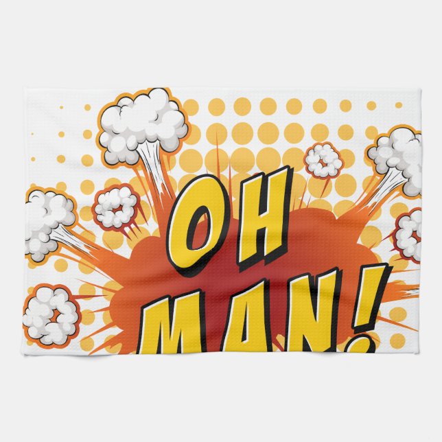 Word expression tea towel (Horizontal)