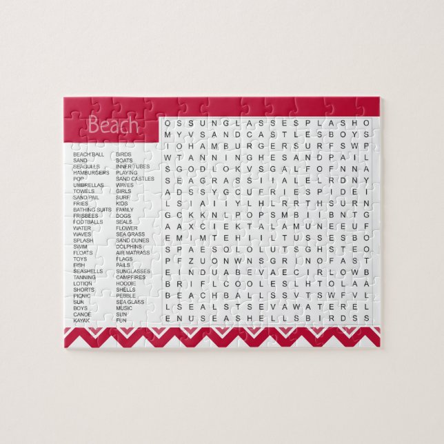 Word Game Puzzle (Horizontal)