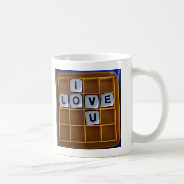 Word Games : Love Coffee Mug (Right)