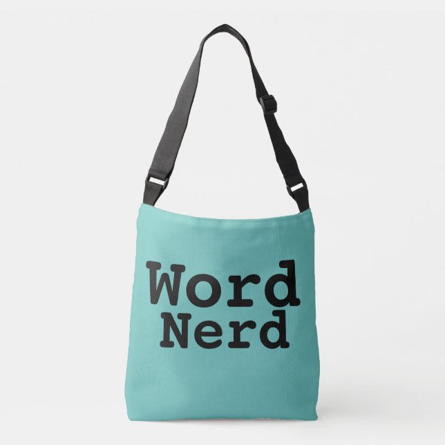 Word Nerd Crossbody Bag (Front)