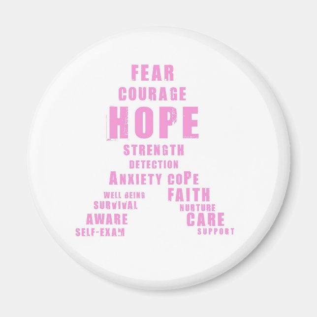 Word Ribbon Magnet (Front)