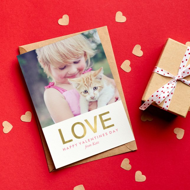 Word Search Game Photo Classroom Valentines Card (Creator Uploaded)