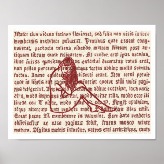 Word Stained Glass 2 Poster