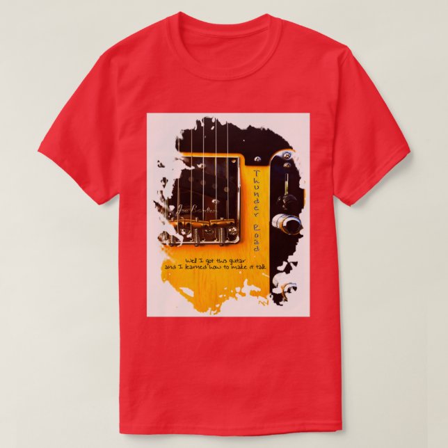 Wordart Thunder Rd T-Shirt (Design Front)