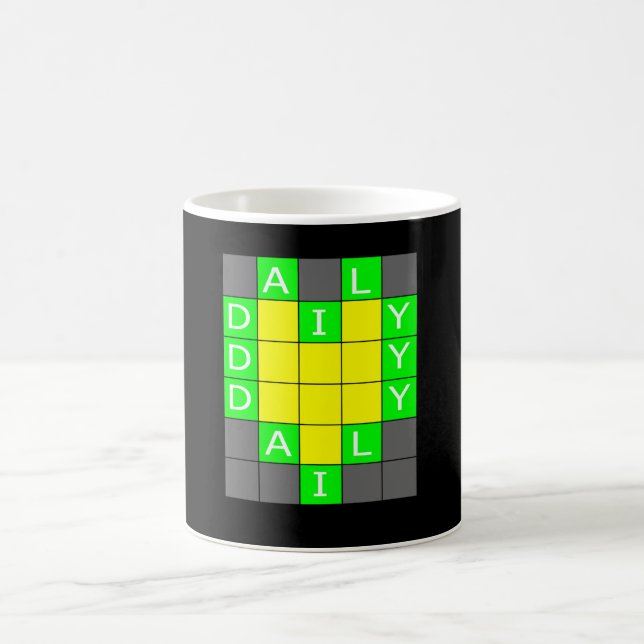 Wordle Coffee Mug (Center)