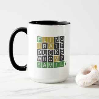 Wordle Family Mug