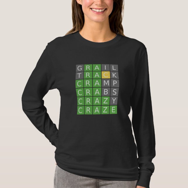 Wordle game T-shirt (Front)