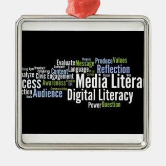 Wordle.jpg Metal Ornament