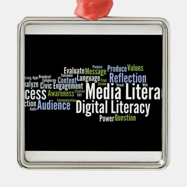 Wordle.jpg Metal Ornament (Front)