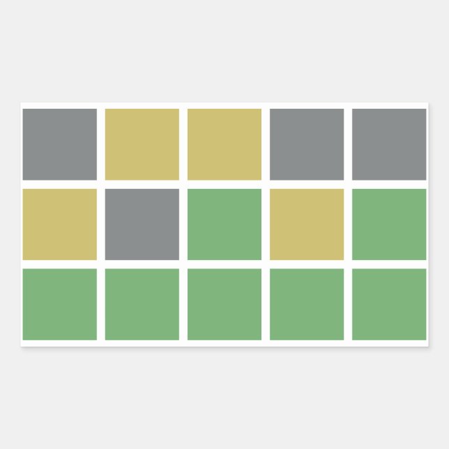 Wordle Puzzle Game Stickers (Front)