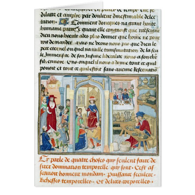 Wordly Things, from 'Le Miroir d'Humilite' (Front)