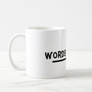 Words Are Hard Coffee Mug