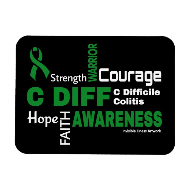 Words...C Diff Magnet (Horizontal)