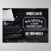 Words Can Be WMDs - Tactical Typing