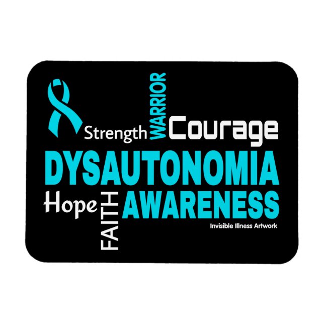 Words...Dysautonomia Magnet (Horizontal)