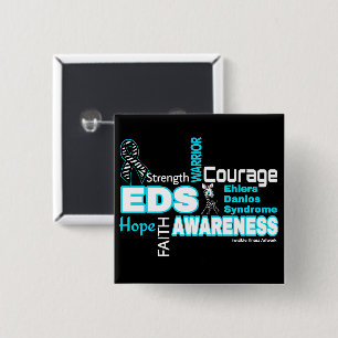 Words...EDS 15 Cm Square Badge