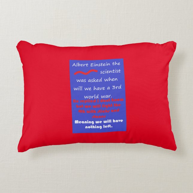 WORDS EDUCATION MATHS SCIENCE IDEAS DECORATIVE CUSHION (Front)