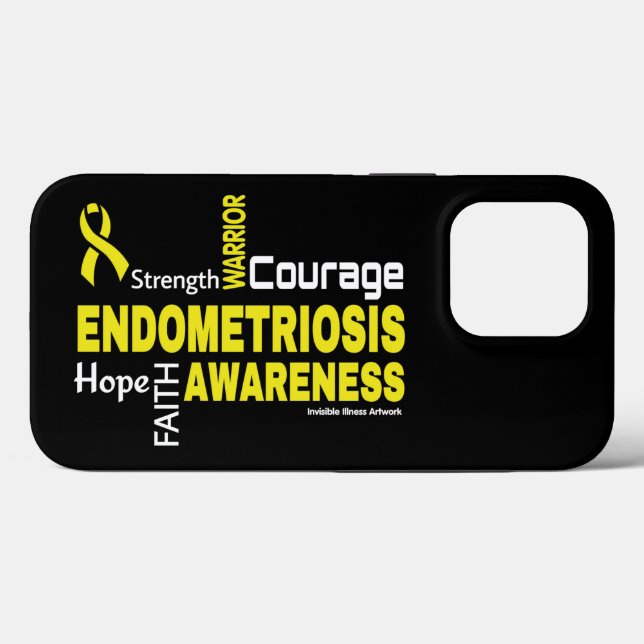 Words...Endometriosis Case-Mate iPhone Case (Back (Horizontal))