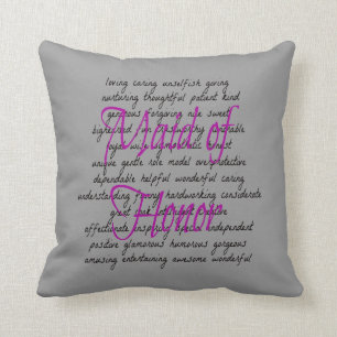 Words for Maid of Honour Cushion
