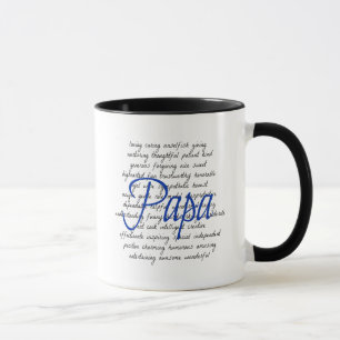 Words for Papa Mug