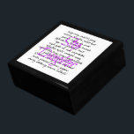 Words for Step Daughter Gift Box<br><div class="desc">This adorable text design featuring all the words or synonyms to describe a step daughter is the perfect way to express all the loving feeling you have for your own step daughter.</div>