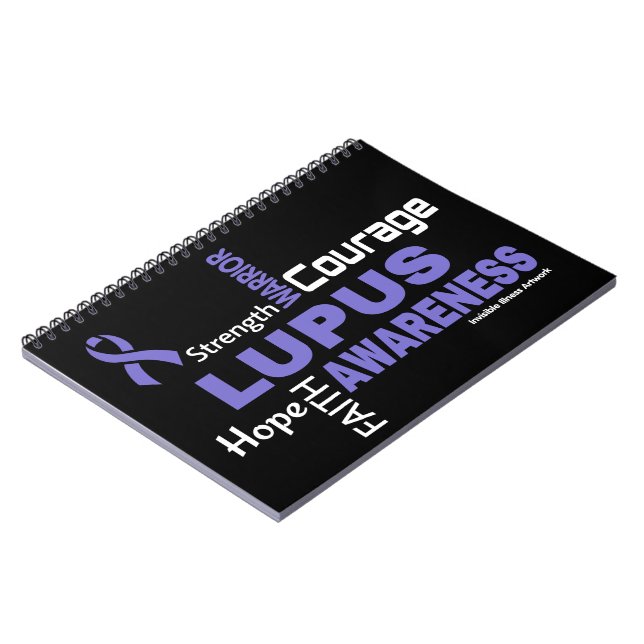 Words...Lupus Notebook (Left Side)