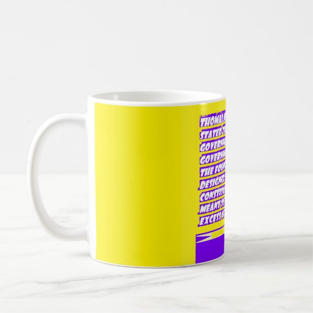 Words message graphics about AMERICA Coffee Mug (Left)