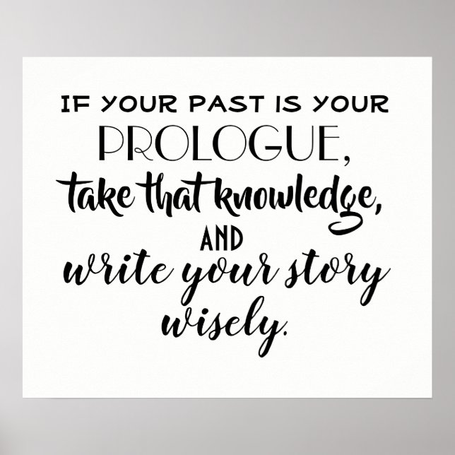 Words of Advice Poster (Front)