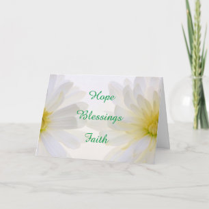 Words Of Comfort Daisy Get Well Card