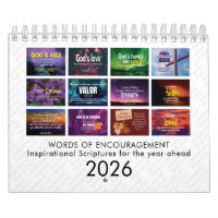 WORDS OF ENCOURAGEMENT Bible Verses Custom 2026