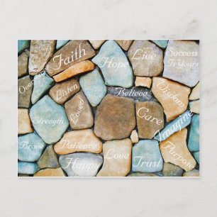 Words Of encouragement,Words of Hope_ Postcard