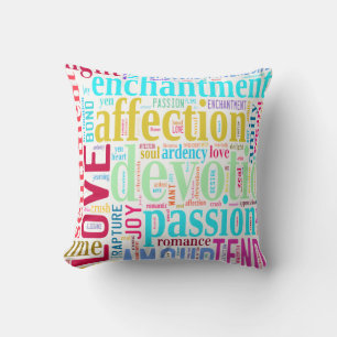 Words of Love #2 Cushion