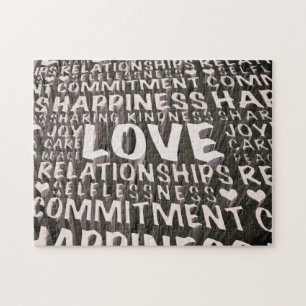 Words of Love Jigsaw Puzzle