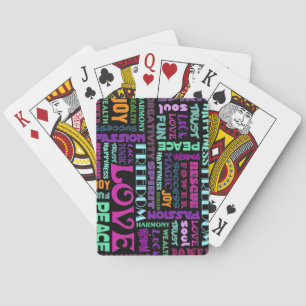 Words Of The Spirit Way Playing Cards