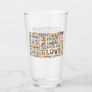 Words Of The Spirit Way / Positive Thinking 1 Glass