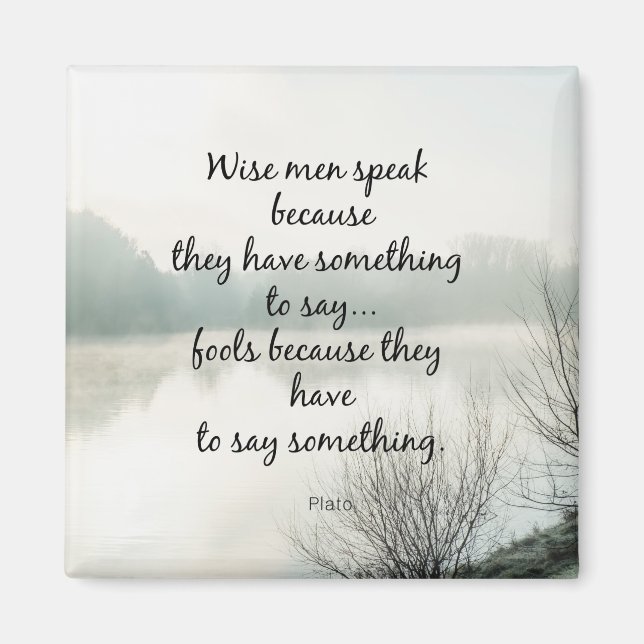 Words of Wisdom Magnet (Front)