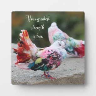 Words of Wisdom Tabletop Plaque with Easel